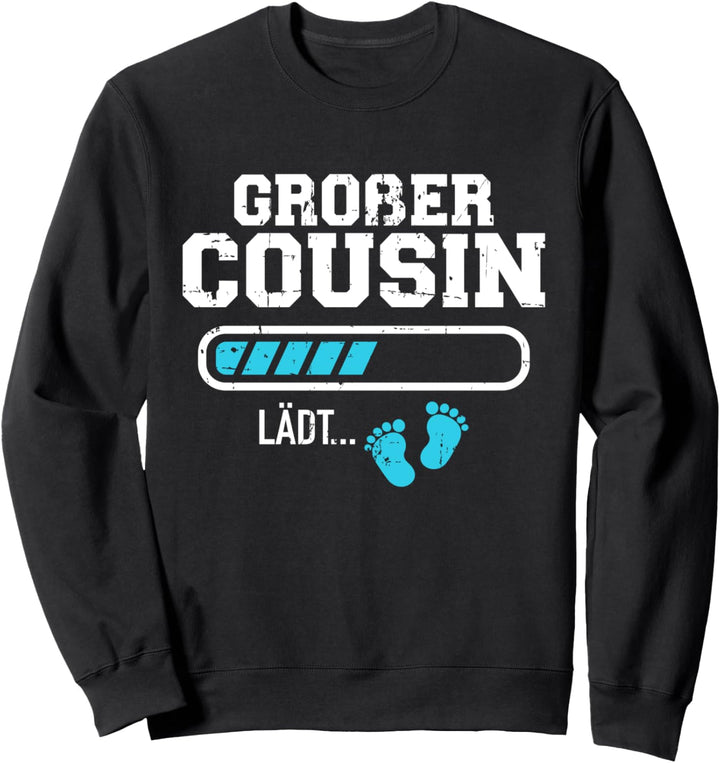 Grosser Cousin lädt Ladebalken Sweatshirt