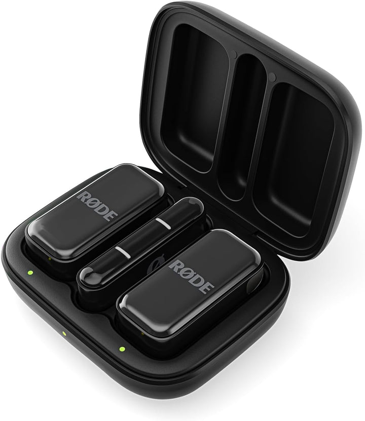 Rode Wireless Micro Drahtloses Mikrofon-System USB-C für Smartphones mit keepdrum Mikrofasertuch