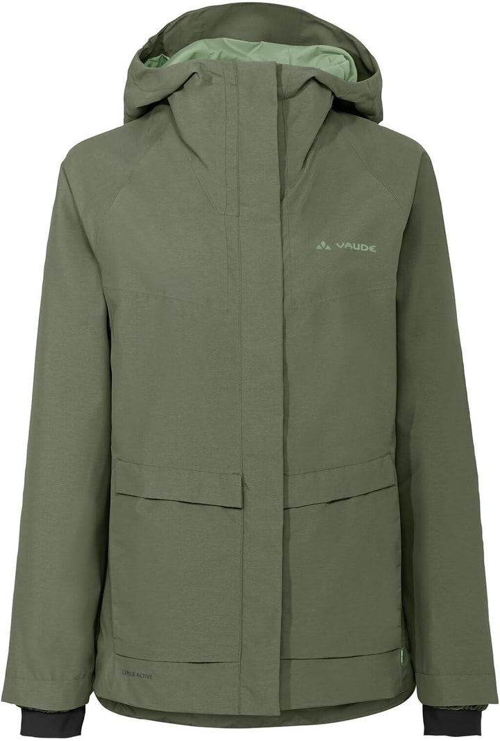 VAUDE Damen Women's Comyou Pro Rain Jacket Jacke, cedar wood