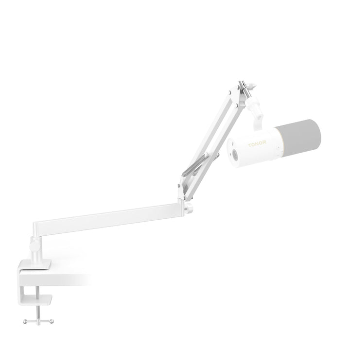 Mikrofon Arm Niedrig Profil, TONOR Low Profile Microphone Boom Arm Auf/Ab voll verstellbar für Gamin
