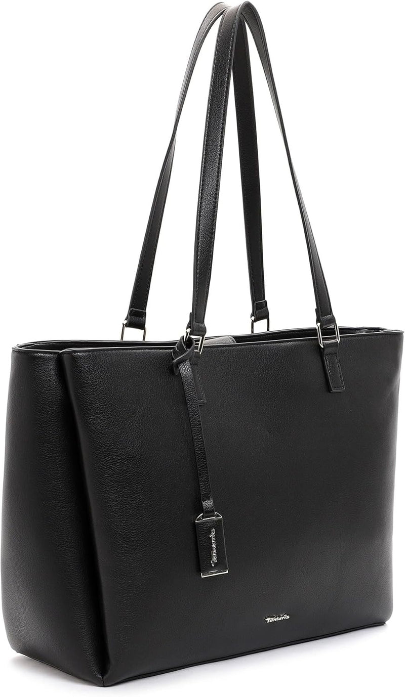 Tamaris Shopper Josephine 31891 Damen Handtaschen Uni black 100 Einheitsgrösse, Einheitsgrösse