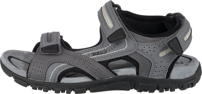 Geox Herren Uomo Sandal Strada D Sandalen, Stone Lt Grey, 46 EU
