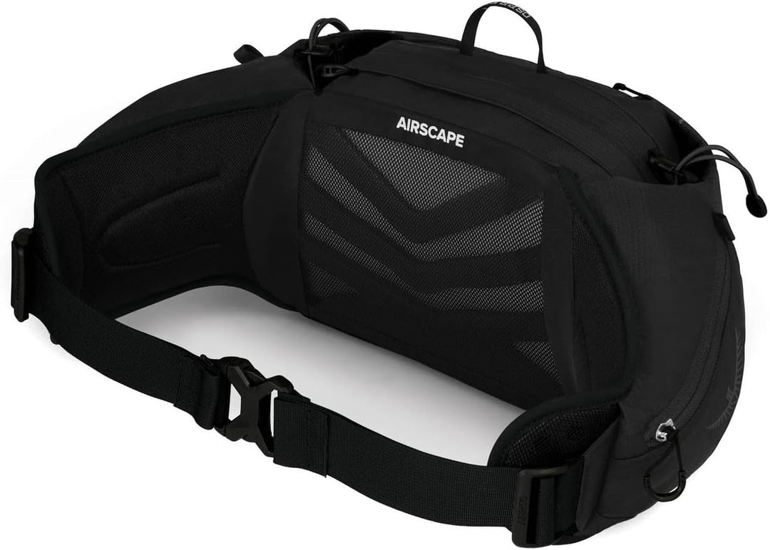 Osprey Talon 6 Wanderrucksack für Männer Stealth Black Einheitsgrösse, Stealth Black Einheitsgrösse