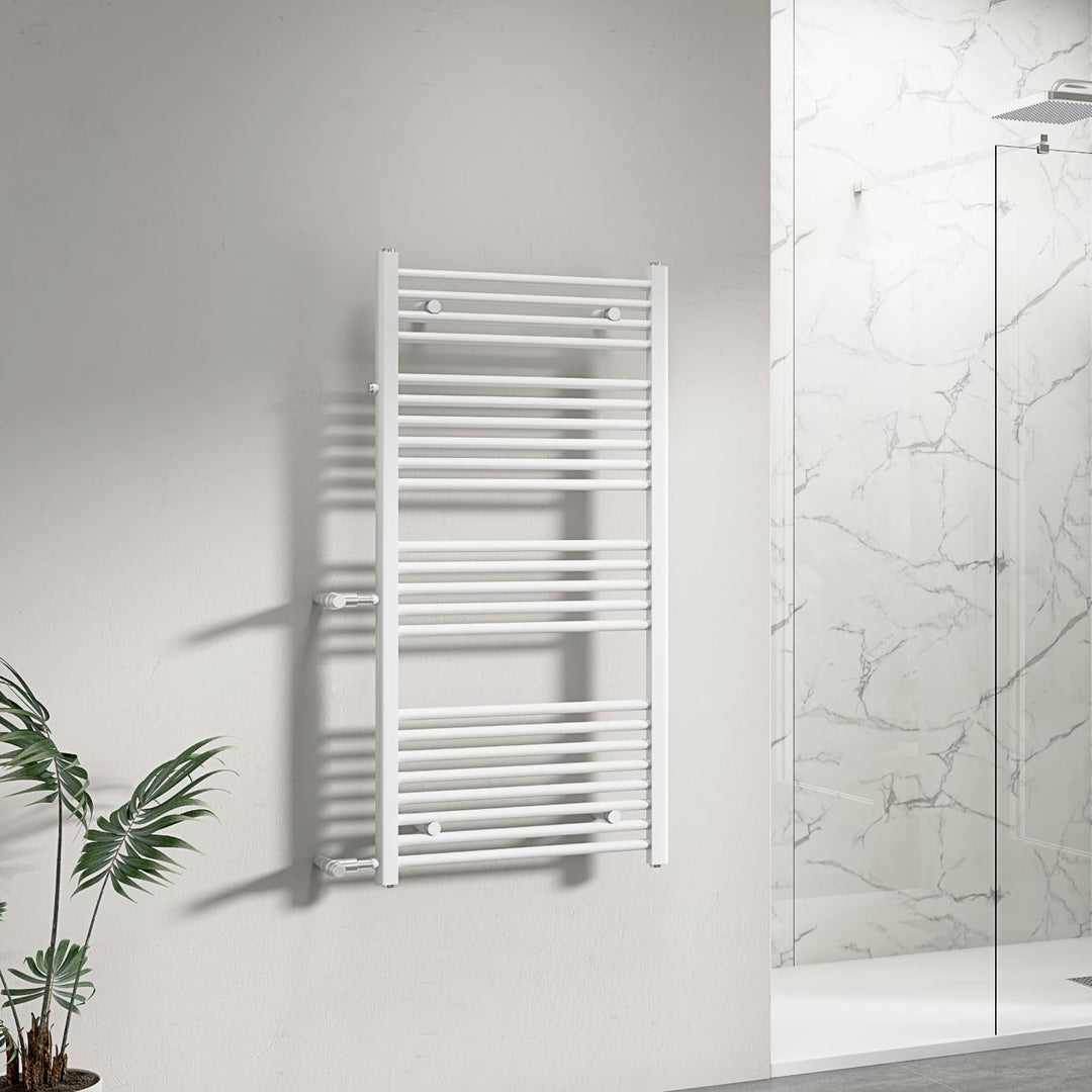 WITEN&amp;NOCK Badheizkörper 1200x 600 mm Designheizkörper Heizkörper Seitenanschluss Nabenabstand 500 &amp;