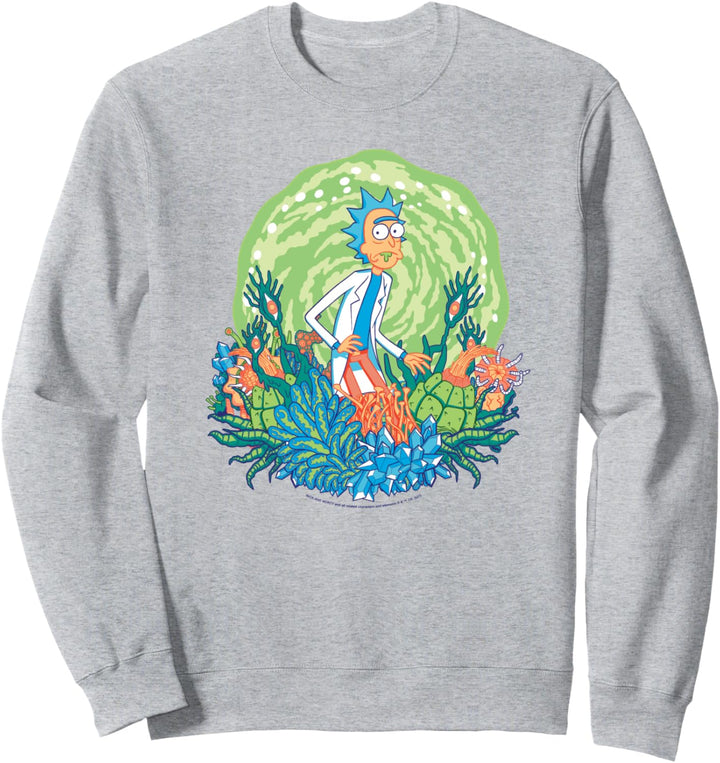 Rick and Morty Ricktanical Rick Sweatshirt
