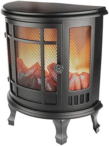 Ideen mit Herz LED-Kamin Nostalgie | Deko-Kamin | elektrisch | batteriebetrieben | ohne Heizung | re