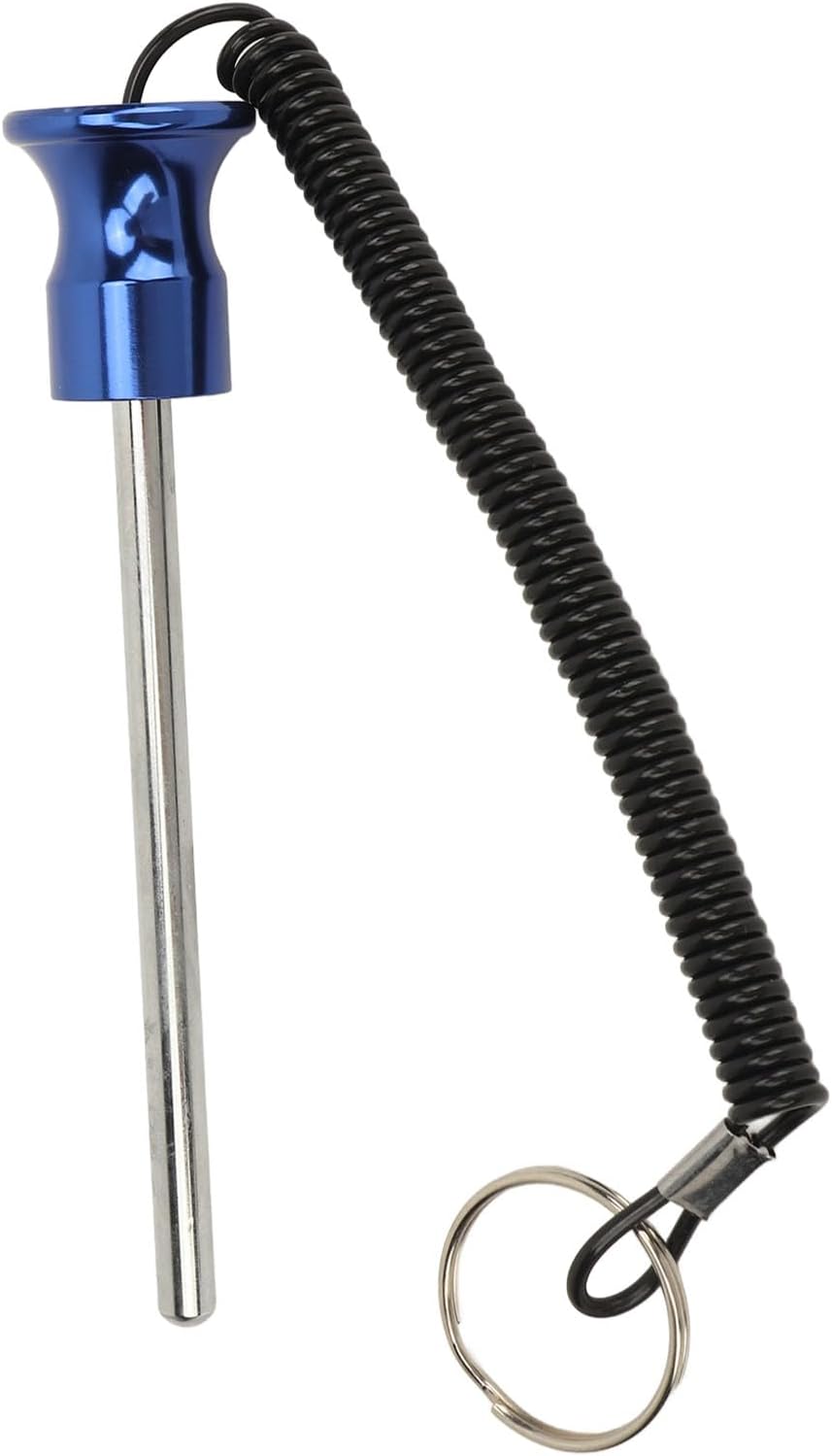 Topyond Magnetischer Gewichtmaschinenstift 8 x 125 mm, magnetischer Gewichtsstapelstift mit Zugseil,