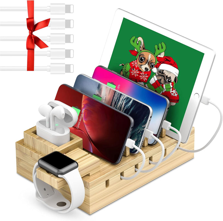 Mobile Phone Charging Station USB Charger Multiple Charging Station for Multiple Devices Smartphone