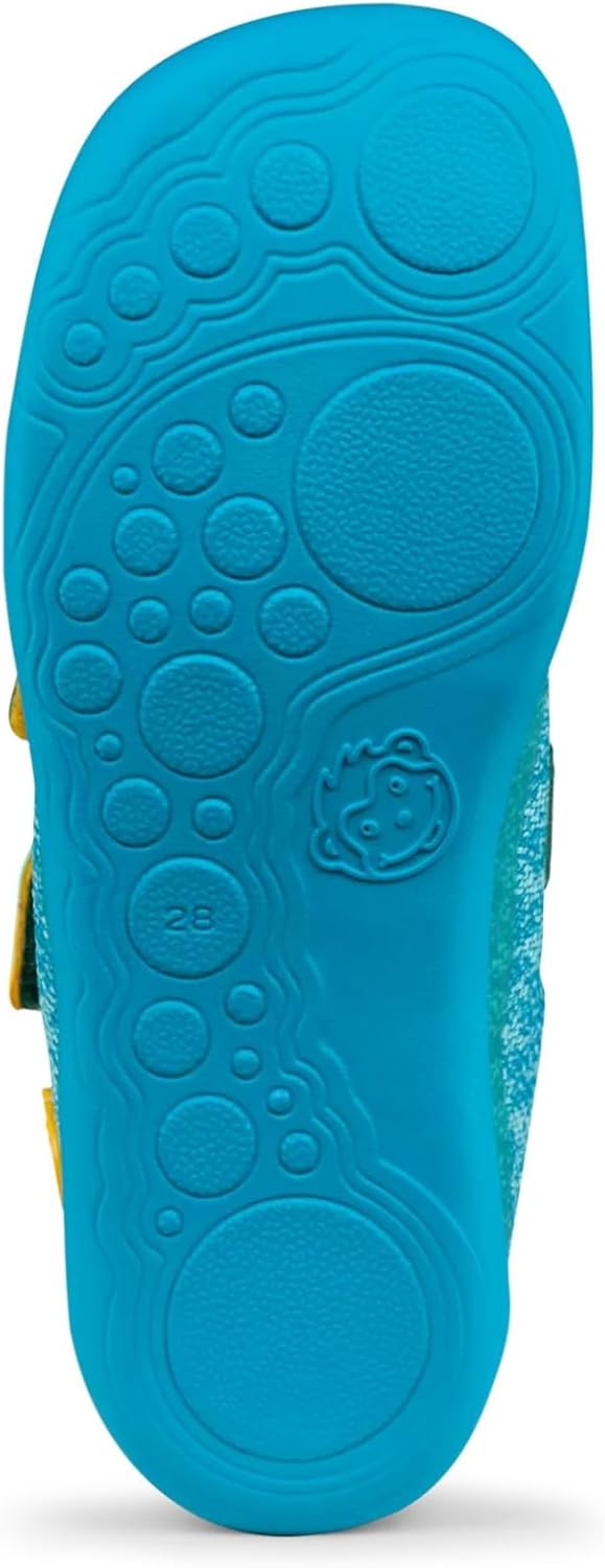 Affenzahn Barfussschuh Knit Happy mit Klettverschluss, Vegan, rutschfest, Flexibel, Reflektierend, b