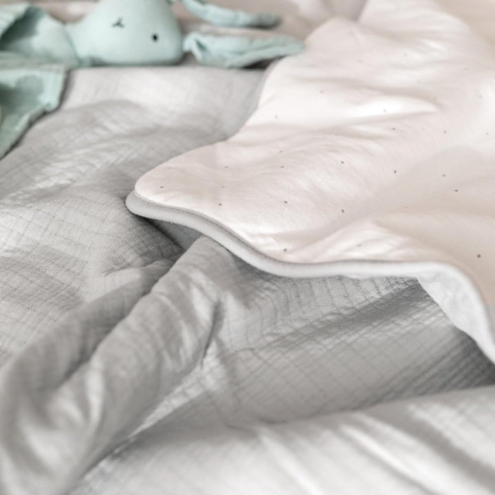 BEMINI Kuscheldecke Pady Tetra Jersey + Softy tog 3 Grizou, Grizou
