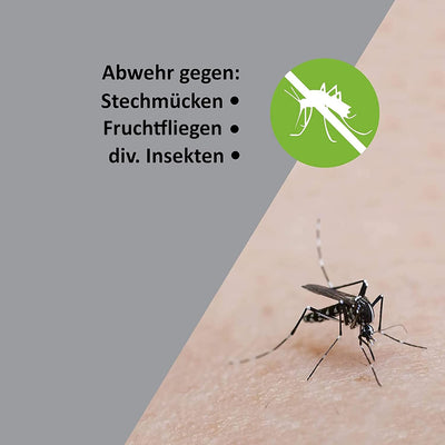 ISOTRONIC Fliegenfalle elektronisch mit Licht/Gelbfolie gegen Fliegen, Fruchtfliegen, Stechmücken, F