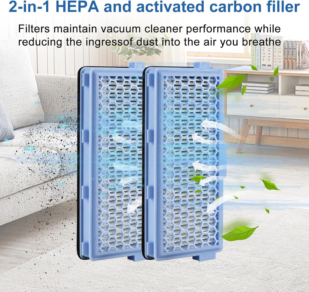 3 Sätze Hepa Filter Staubsauger für Miele Compact C1 & C2, Complete C2 & C3, S8340, Hepa Filters für