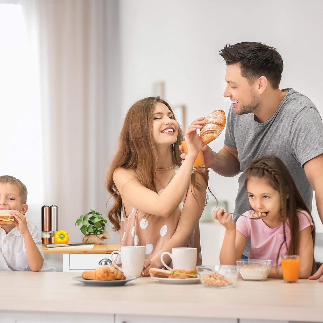 Relaxdays Küchenwagen, Küchenbutler mit klappbarer Arbeitsplatte, Landhausstil, 3 Körbe, Messerblock