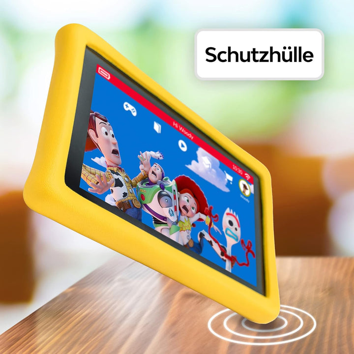 Pebble Gear Kinder Tablet - Disney Pixar Toy Story | 7 Zoll Kids Tablet mit kindgerechter Hülle, elt