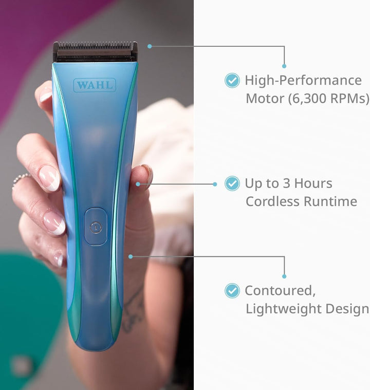 Wahl Motiva 2 Blue Ivy Schermaschinen-Set, Blau