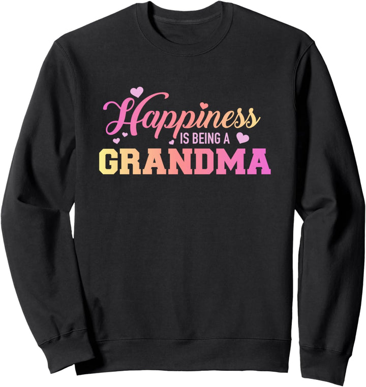 Oma Spruch glücklich Sweatshirt