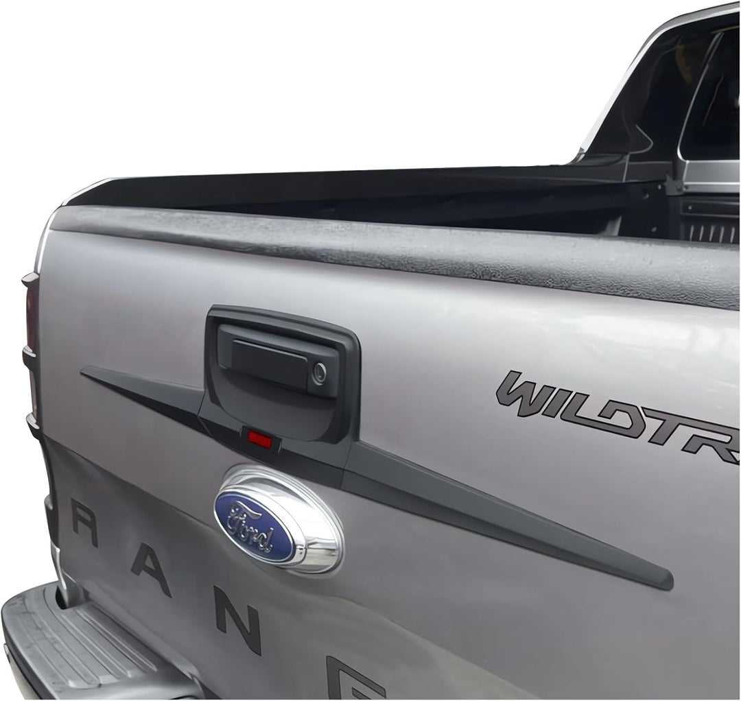 JHCHAN Heckklappenabdeckung Hintere Türgriffverkleidung für Ford Ranger Wildtrak T6 T7 T8 2012-2022