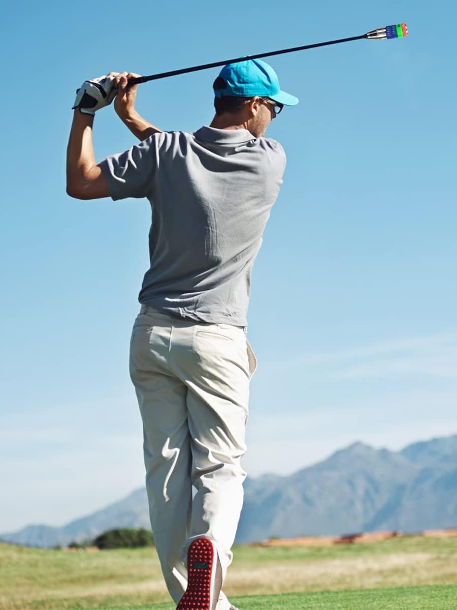 Big Crazy Golfschwung-Geschwindigkeitstrainer, verstellbar, Golf-Trainingsgerät, DREI Gewichtskonfig