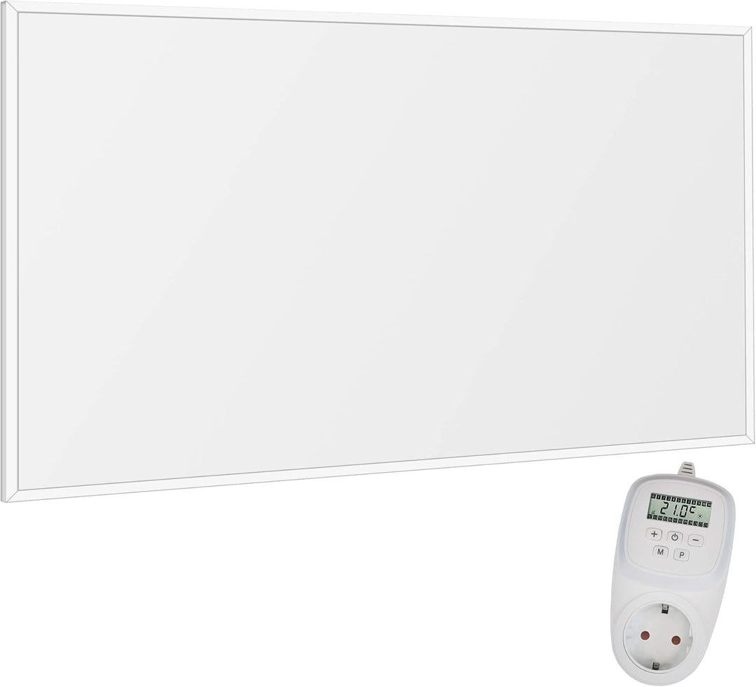 VIESTA® Infrarot Wandheizung mit Thermostat [FERNBEDIENUNG + WIFI STEUERUNG] – Infrarotheizung Wandm