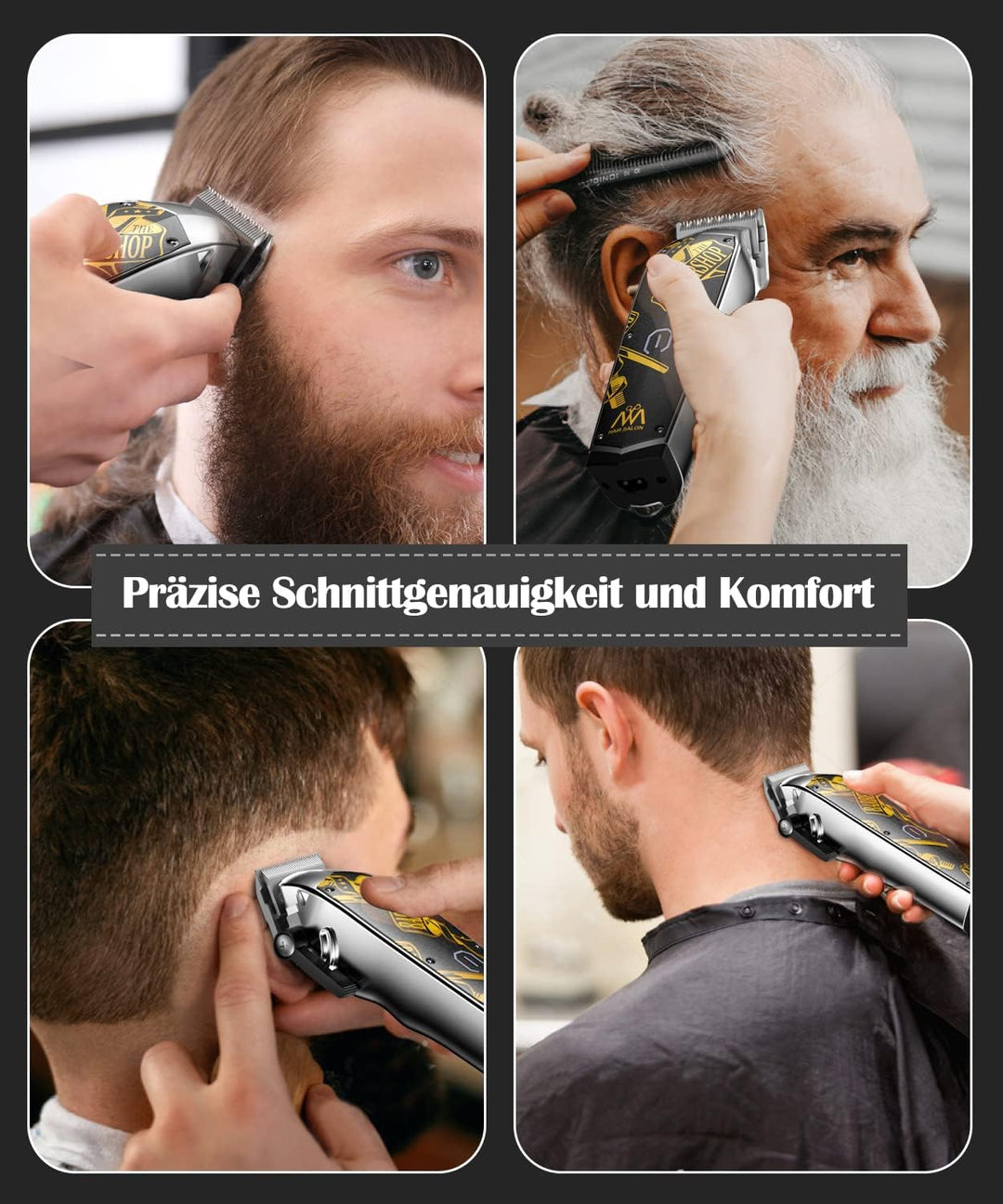 YBLNTEK Profi Haarschneidemaschine für Friseure, Elektrisch Haarschneider Herren, ultimative kabello