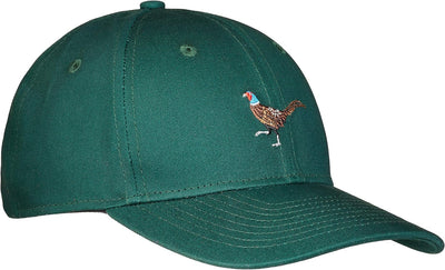Lakeshore® Jagd Cap Fasan - Dunkelgrün - 100% Baumwolle - Herren & Damen