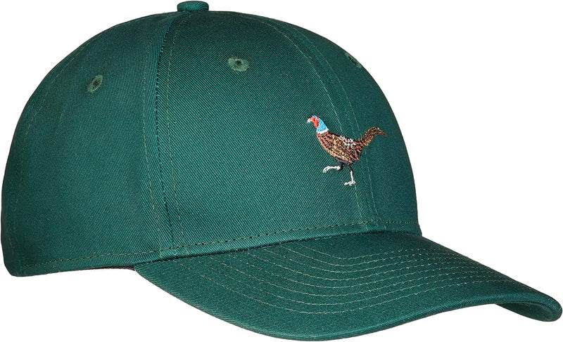 Lakeshore® Jagd Cap Fasan - Dunkelgrün - 100% Baumwolle - Herren & Damen