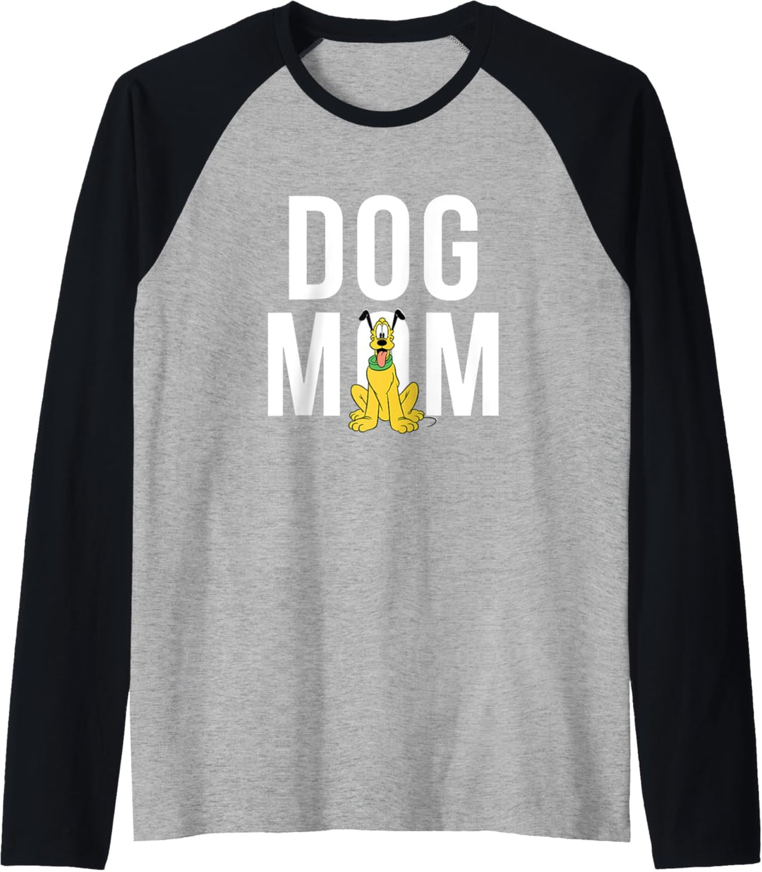 Disney Pluto Dog Mom Raglan
