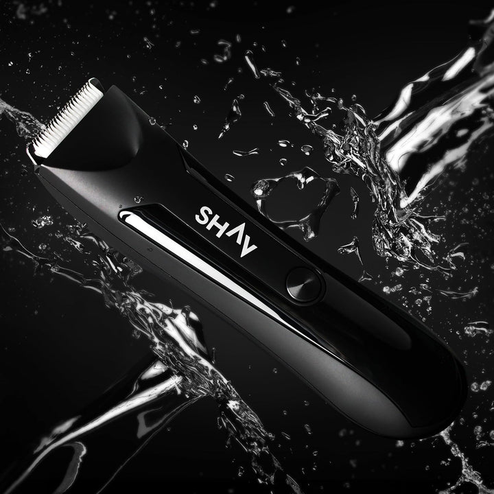SHAV™ CutFree™ Intimrasierer für Männer Wasserdichter Elektrischer Trimmer, Nass/Trocken Haarschneid