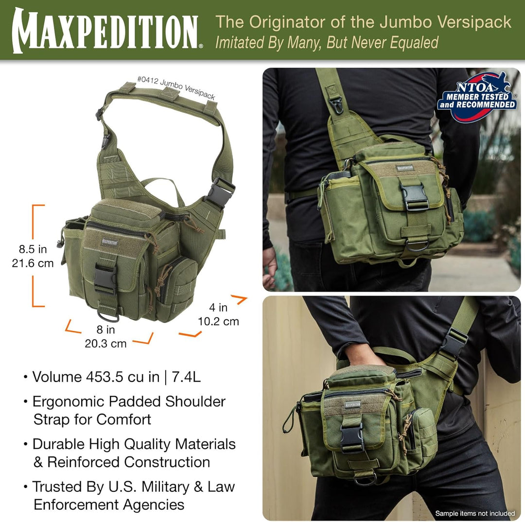 Maxpedition Versipack Jumbo Grün, Grün