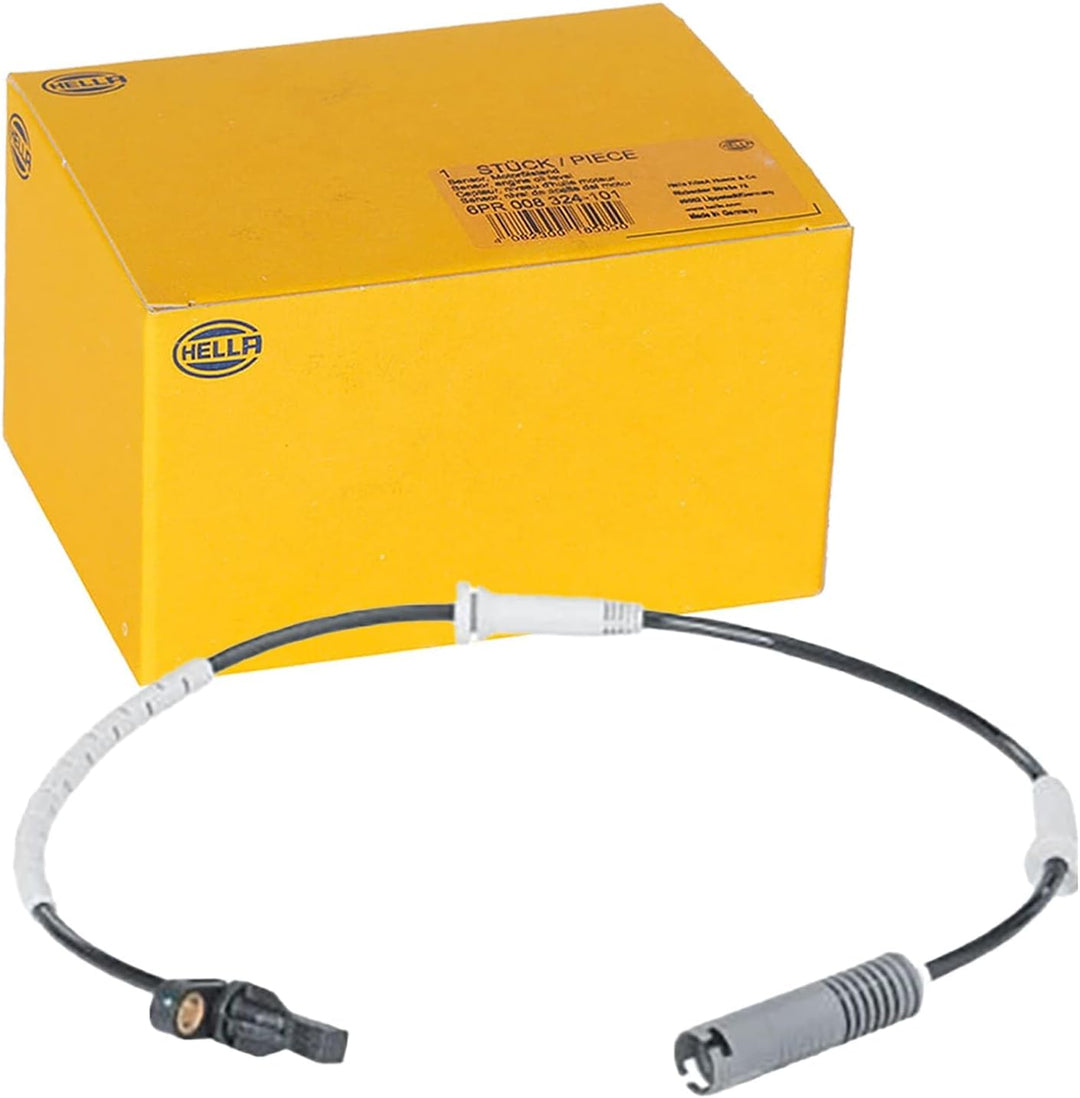 HELLA 6PU 012 679-881 Sensor, Raddrehzahl - 2-polig - Vorderachse - Kabel: 585mm