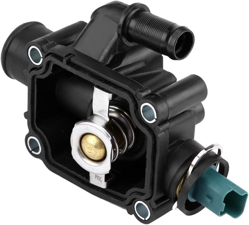 KIMISS Autothermostat, Motorkühlmittelthermostat und Gehäusebaugruppe OE-Nummer 1336.Z0 für 206 207