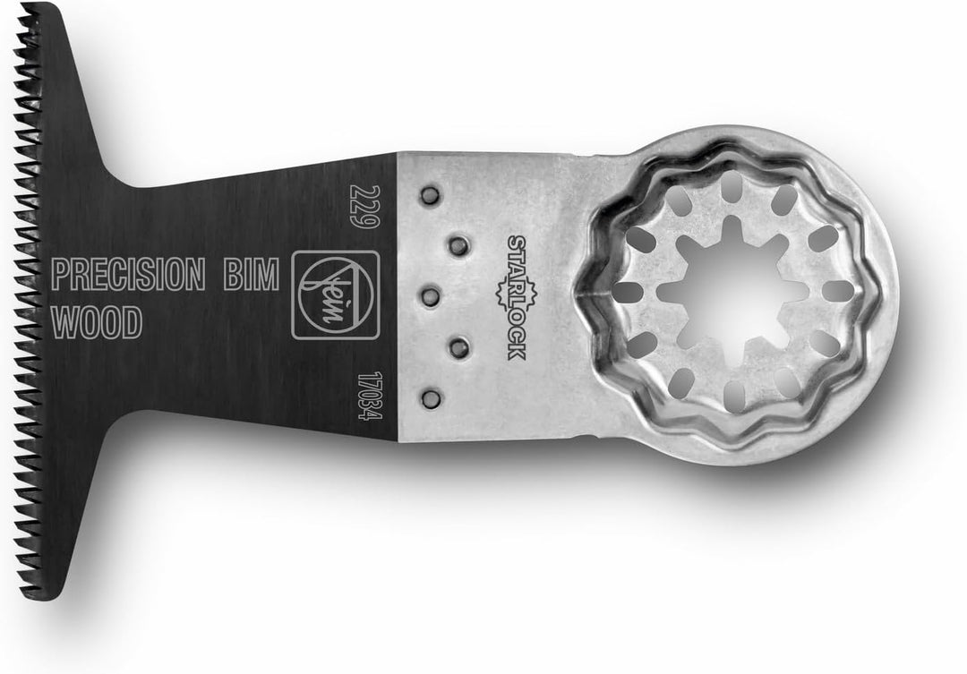 FEIN E-Cut Precision BIM-Sägeblatt, Ve. 5 St., Breite 65 mm, Länge 50 mm, Aufnahme Starlock, Bi-Meta