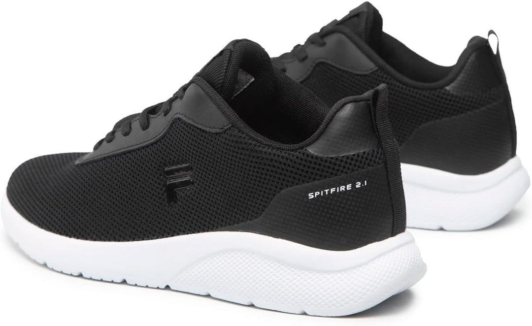 FILA Herren Spitfire 4 Laufschuh 40 EU Black White, 40 EU Black White