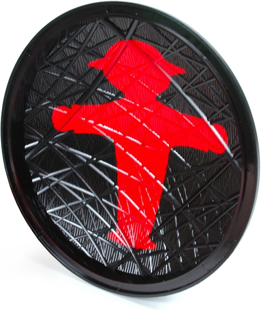 AMPELMANN Ersatzglas aus Kunstoff - Ampelglas Steher rot
