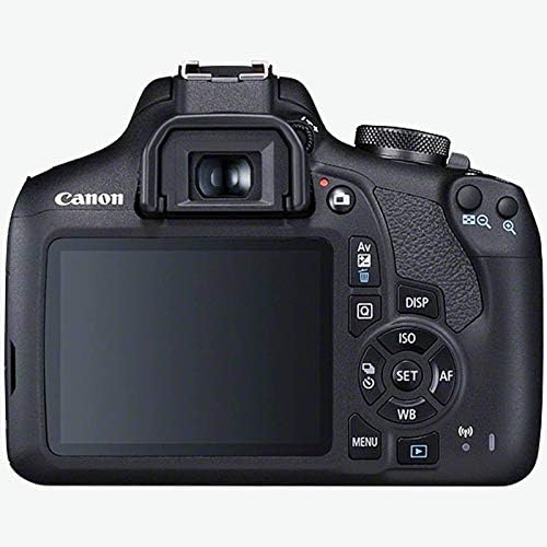 Canon EOS 2000D Spiegelreflexkamera (24,1 MP, DIGIC 4+, 7,5 cm (3,0 Zoll) LCD, Full-HD, WIFI, APS-C