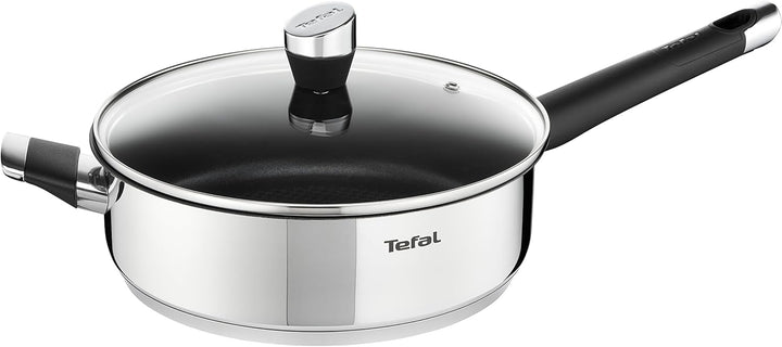 Tefal E8243314 Emotion Schmorpfanne, Edelstahl, 43 x 27 x 10 cm