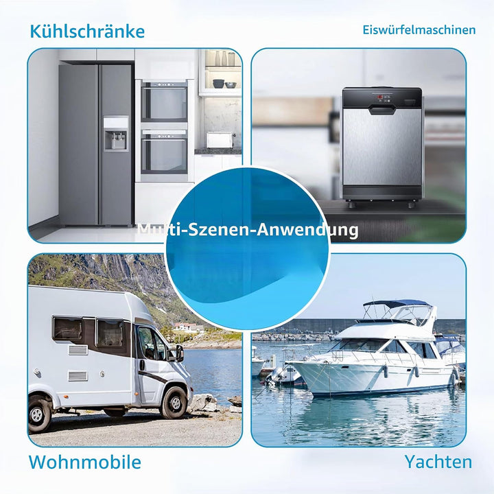 3X AQUACREST DA29-10105J Kühlschrank-Wasserfilter, Ersatz für Samsung (nur Externe) DA29-10105J HAFE