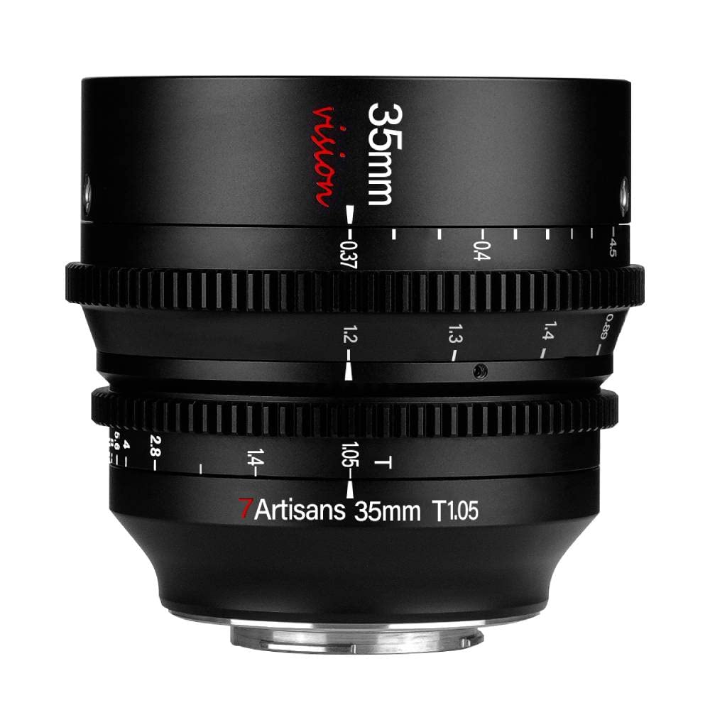 7artisans 35 mm T1.05 manueller Fokus, grosse Blende, Cine Objektiv (für M4/3), für M4/3
