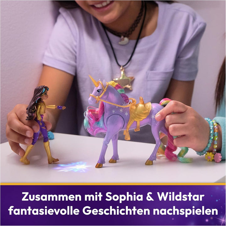 Unicorn Academy Licht-Magie Wildstar und Sophia - ca. 12 cm grosse Originalfiguren zur beliebten Net