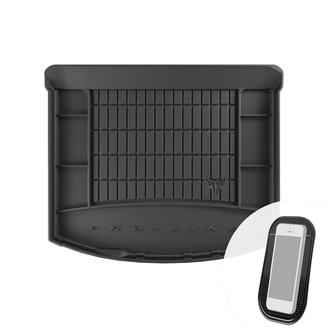 Gummi Kofferraummatte Kofferraumwanne mit Organizer-Funktion passend für Mazda 3 II Schrägheck 2008-