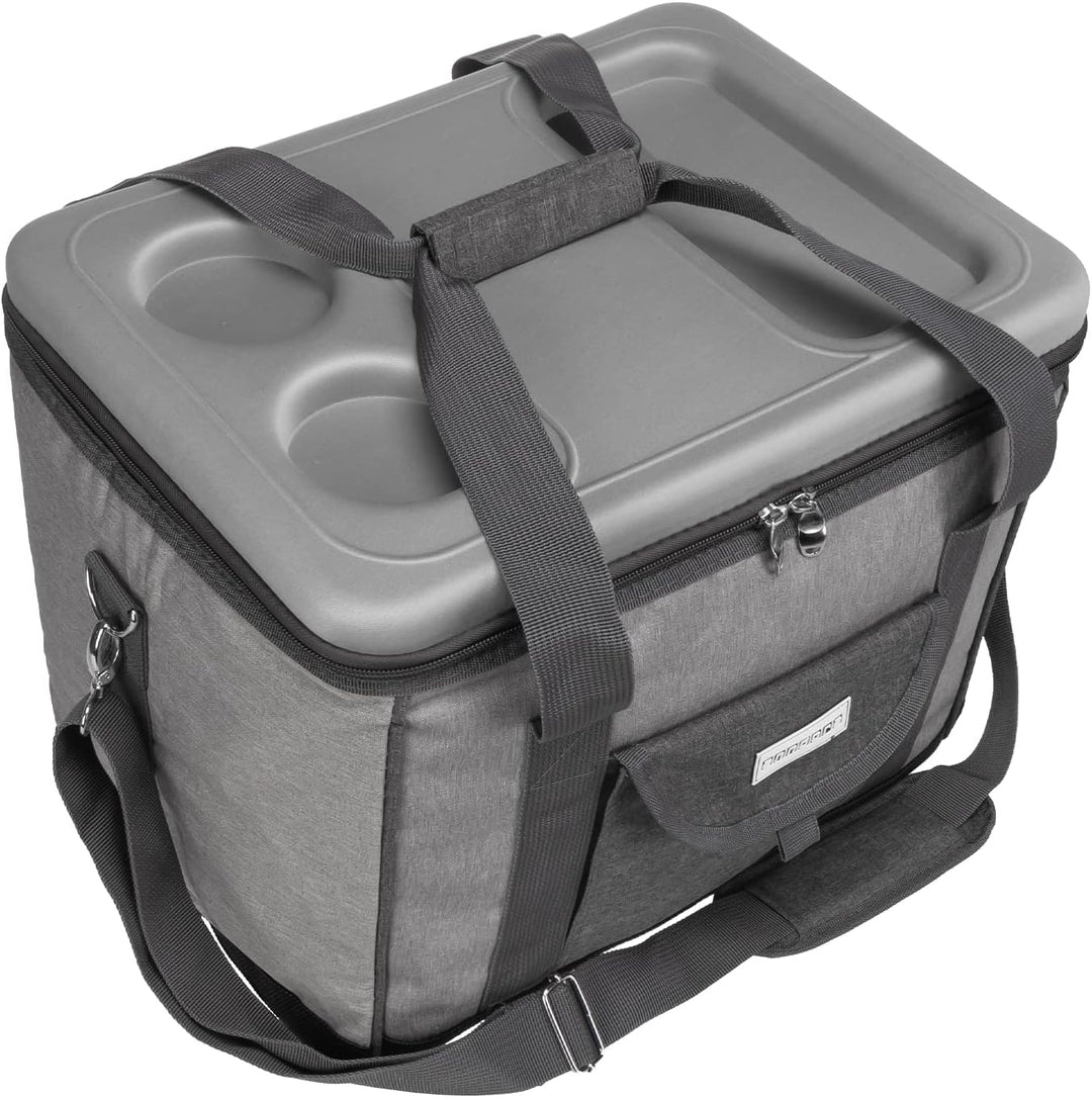 anndora Kühltasche XL 40 Liter XL hellgrau meliert