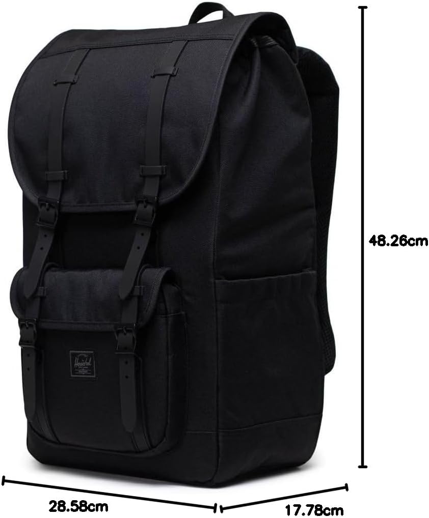 Herschel Little America, Schwarz, Little America Black Tonal, Black Tonal
