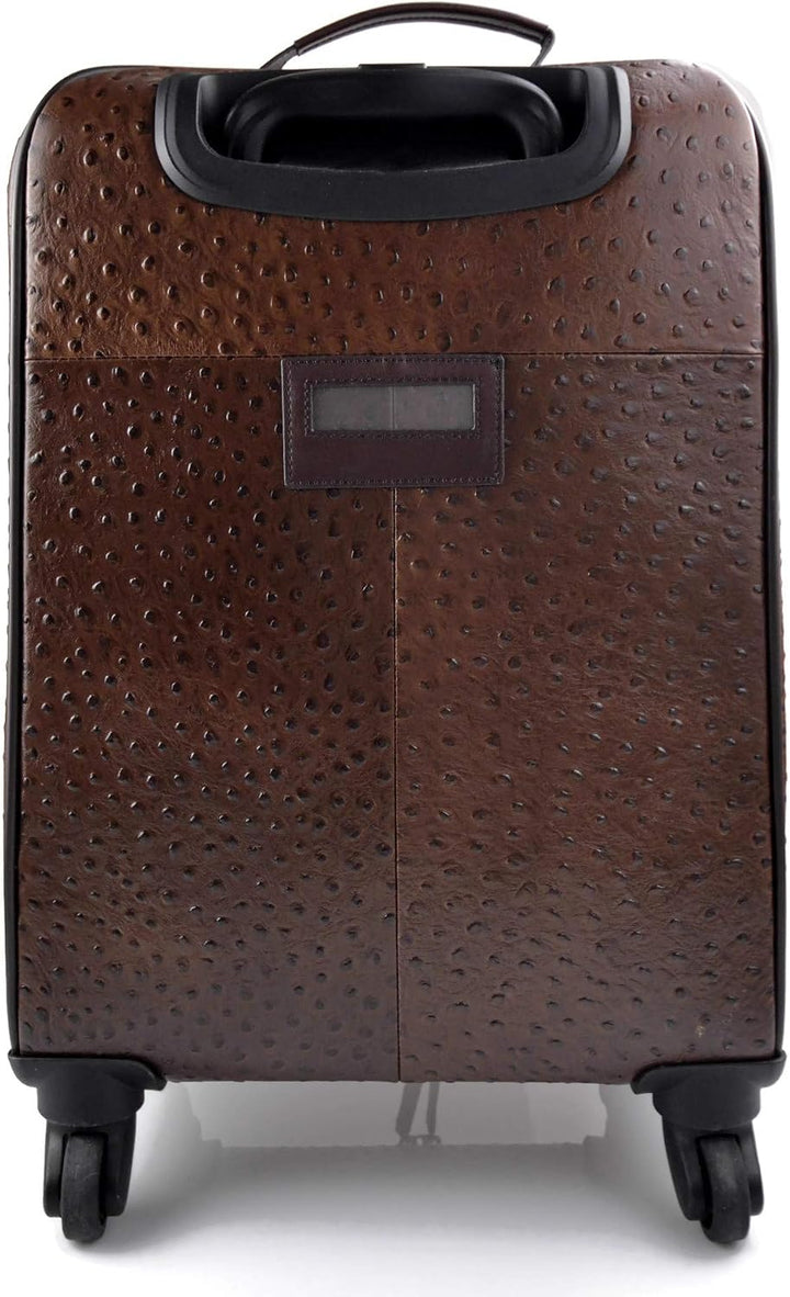 Leder reisekoffer troller kaffee leder reisetasche manner damen mit griff leder tasche reise tasche