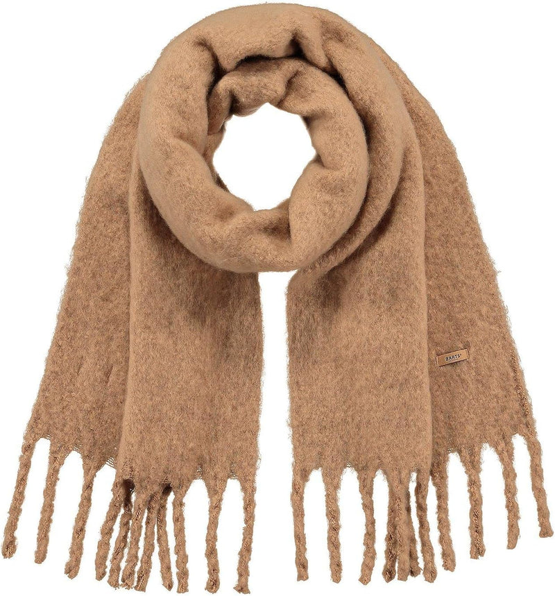 Barts Damen Fyone Scarf Schal Einheitsgrösse HELLBRAUN, Einheitsgrösse HELLBRAUN