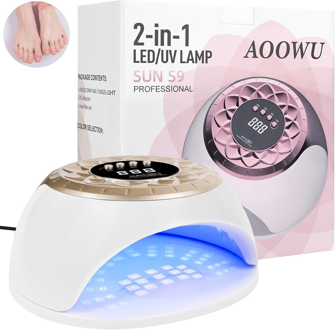 AOOWU Nagelpilz Laser Gerät, Nagelpilz-Laser, Gerät zur Reinigung und Pflege der Nägel für Zehennage