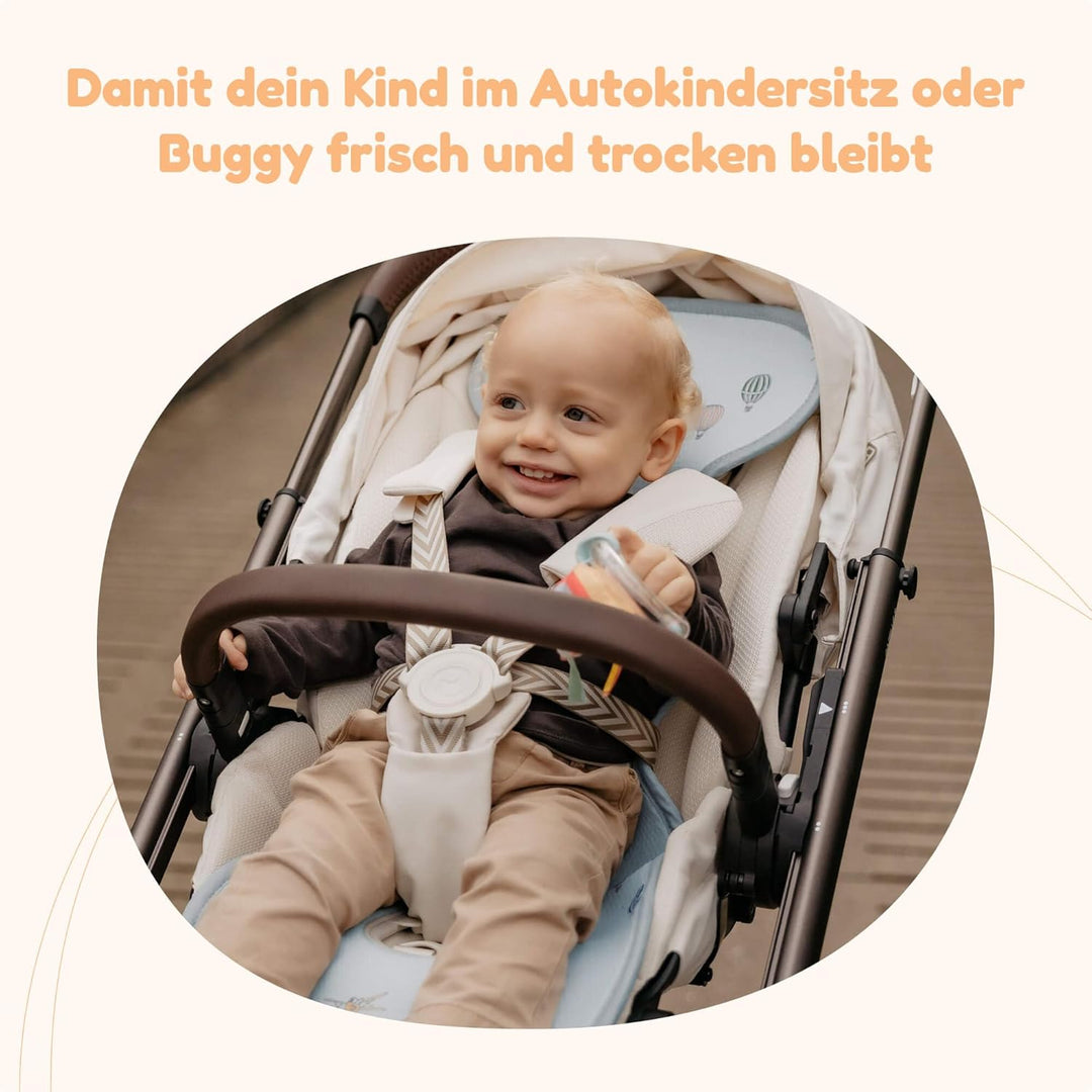 Aeromoov - Baby Sitzauflage Air Layer - Einlage Für Autositz oder Kinderwagen - Gruppe B - Antischwi