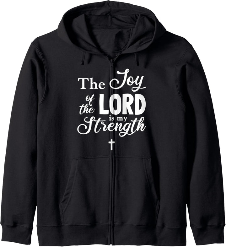 Die Freude des Herrn ist meine Stärke Christian Jesus Kapuzenjacke