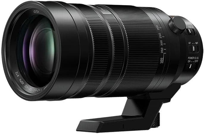 Panasonic Lumix H-RSA100400E Leica DG Vario-Elmar 100-400 mm Ultra Zoom F4.0-6.3 Objektiv, Micro Fou