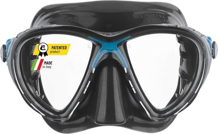 Cressi Big Eyes Evolution - Revolutionäre Erwachsene Tauchmasken Big Eyes Evolution High Quality Mas