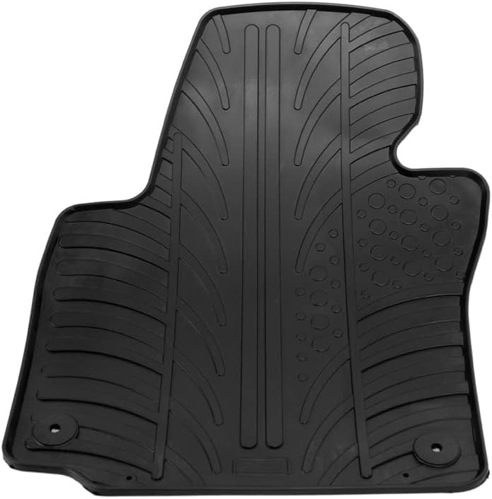 Satz Gummimatten kompatibel mit Skoda Yeti 2013-2017 (T Profil 4-teilig + Montage-clips)